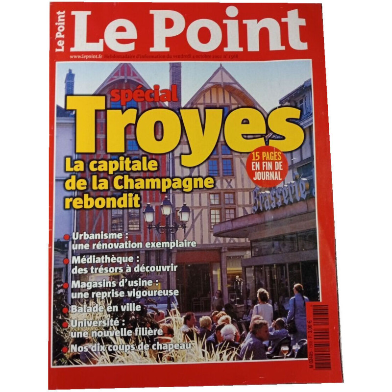 Le Point n°1568 spécial Troyes