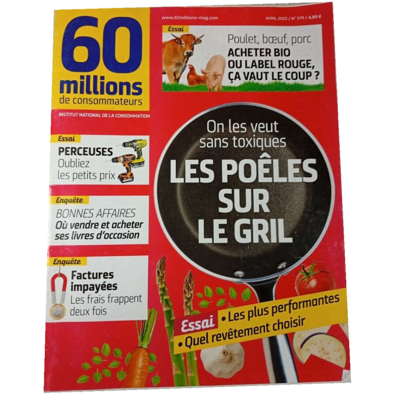 60 millions de consommateurs n°579