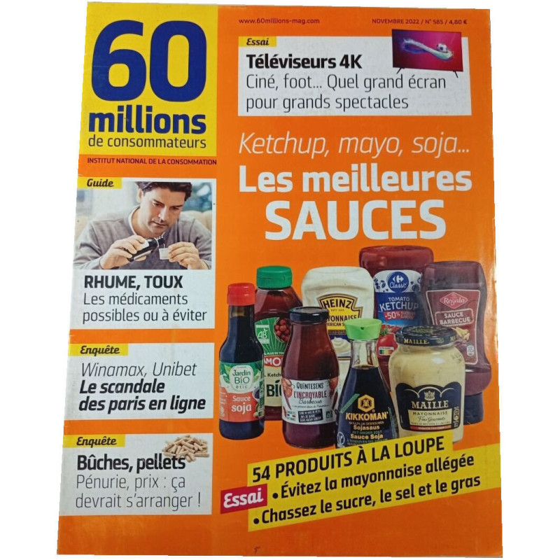 60 millions de consommateurs n°585