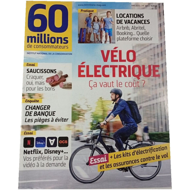 60 millions de consommateurs n°580