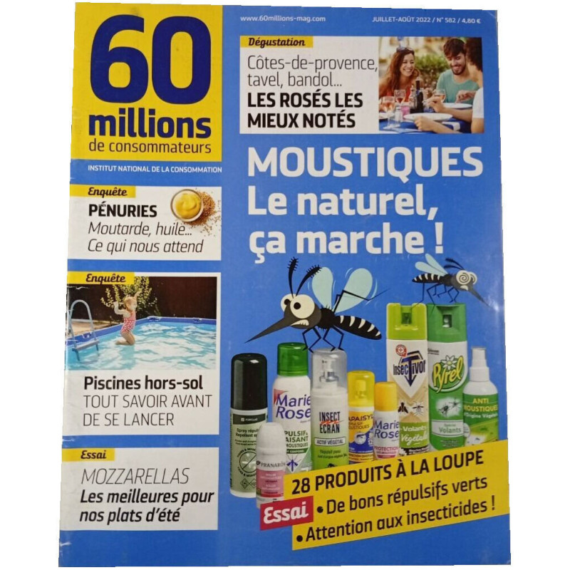 60 millions de consommateurs n°582