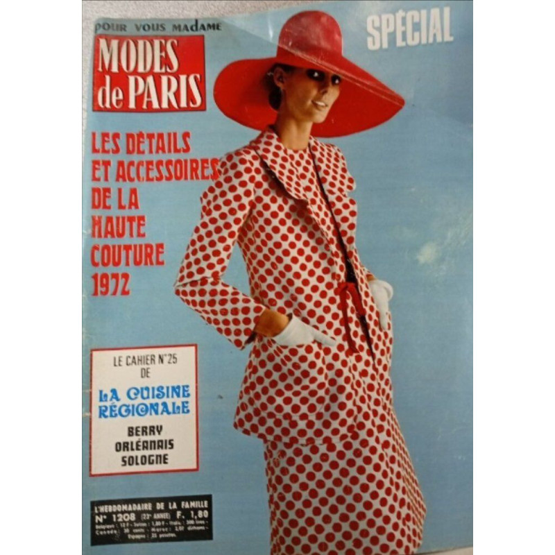 Modes de Paris n°1208