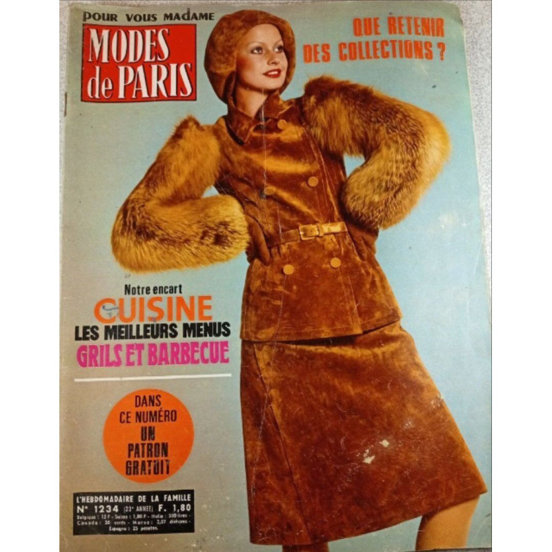 Modes de Paris n°1234