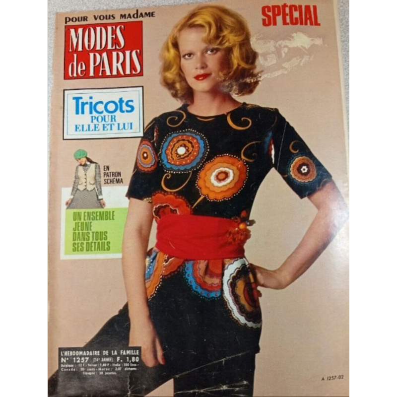 Modes de Paris n°1257