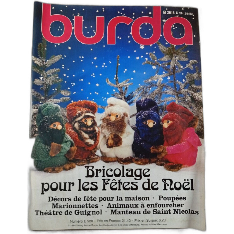 Burda - Bricolage pour les fêtes de Noël