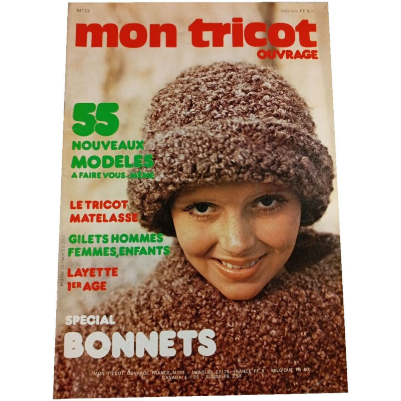 Mon tricot ouvrage M123
