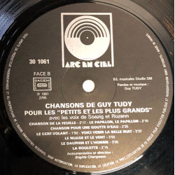 Chansons de Guy Tudy Pour Les "Petits Et Les Plus Grands"