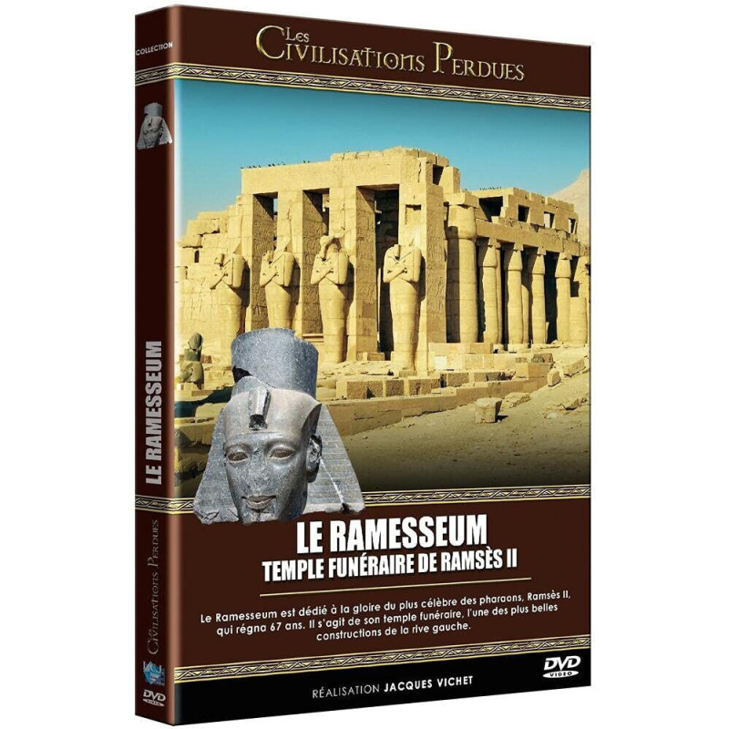 Les civilisations perdues : egypte ramesseum temple funéraire de...