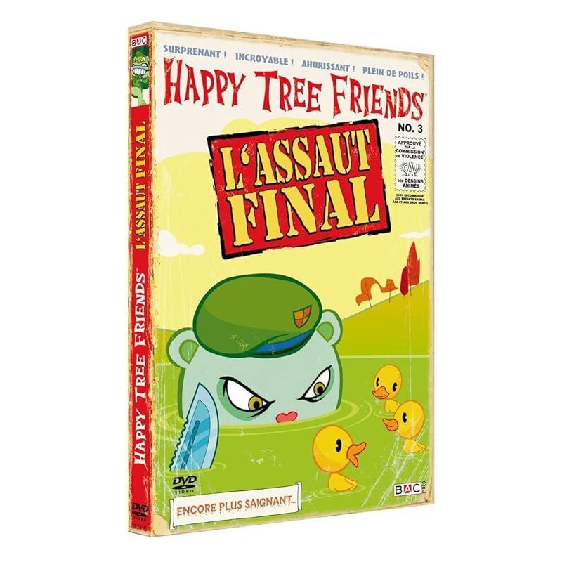Happy Tree Friends - Saison 1 Vol. 3 : L'assaut final - Neuf sous...