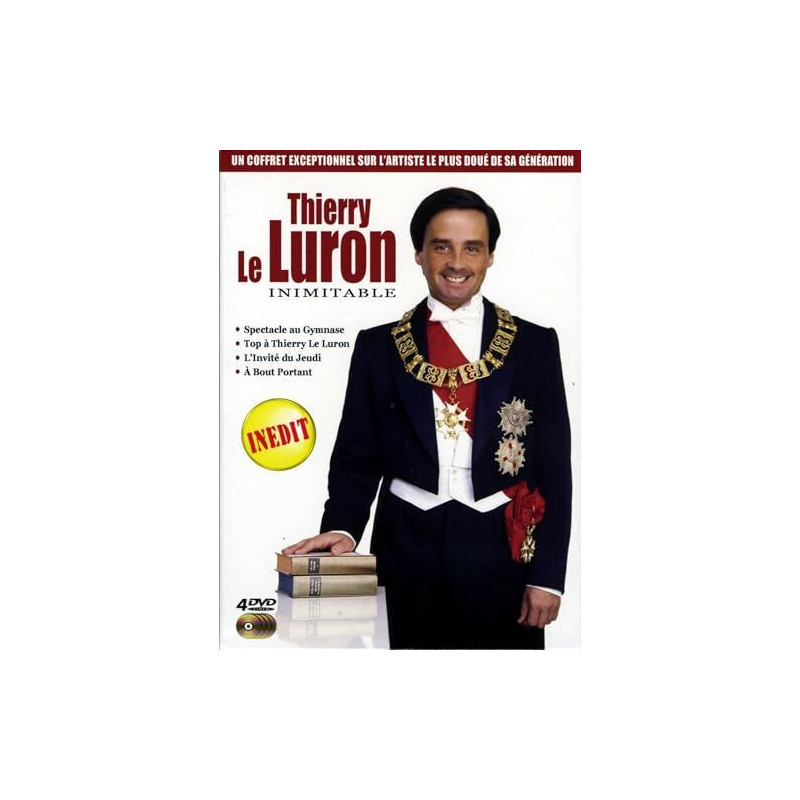 Coffret thierry le luron - Neuf sous blister