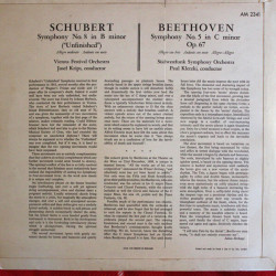 Symphony No. 5 In C Minor Op. 67 Symphony No. 8 In B Minor...