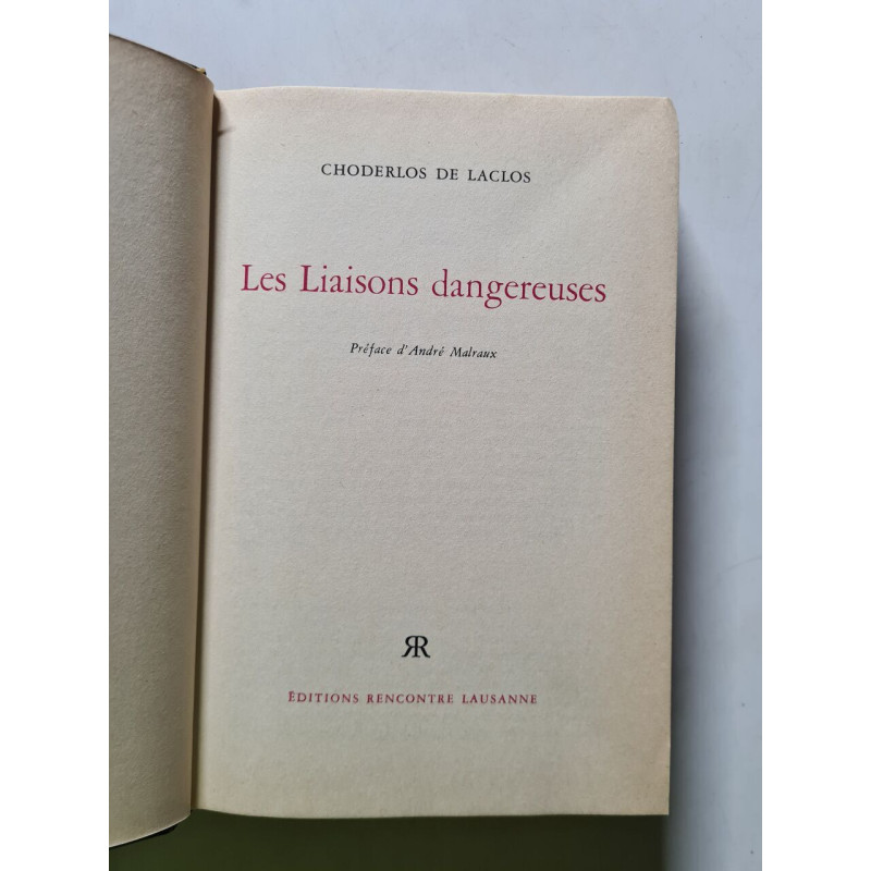 Les Liaisons dangereuses