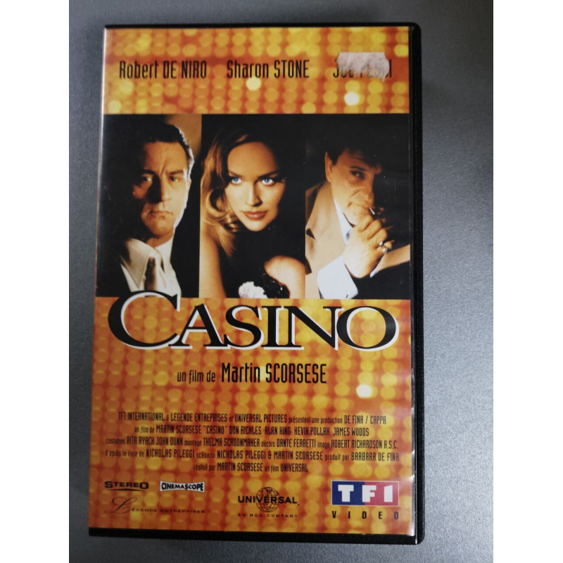 Vhs - Casino - Robert de Niro Sheron Stone
