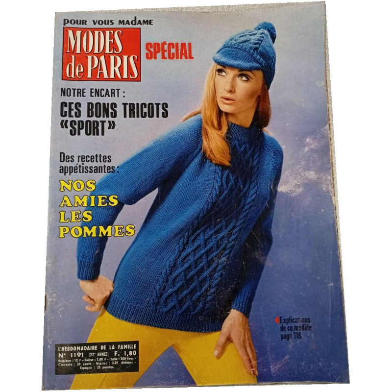 Modes de Paris Spécial n°1191