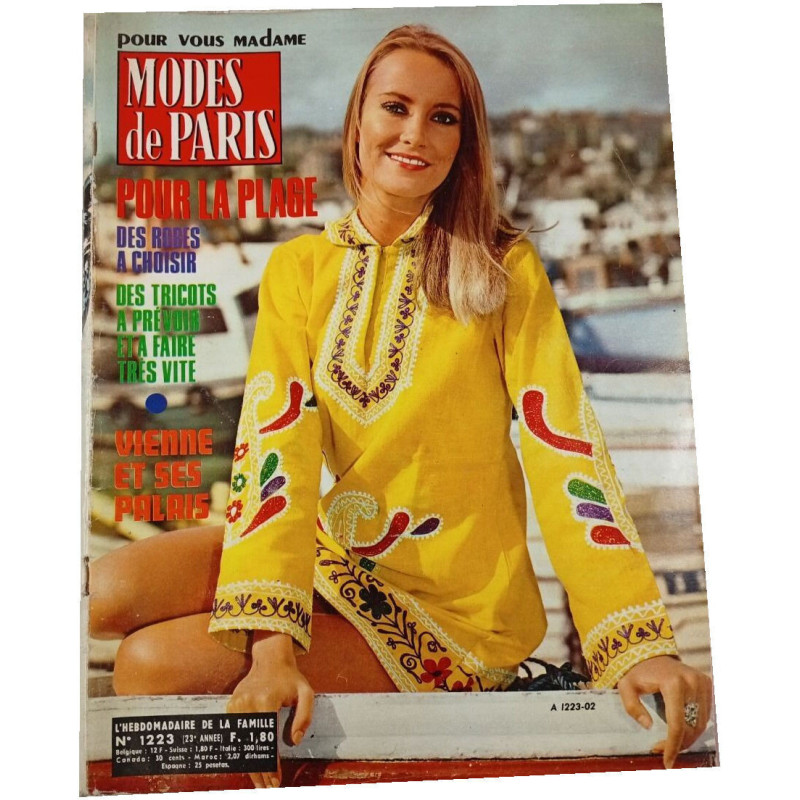 Modes de Paris n°1223 pour la plage