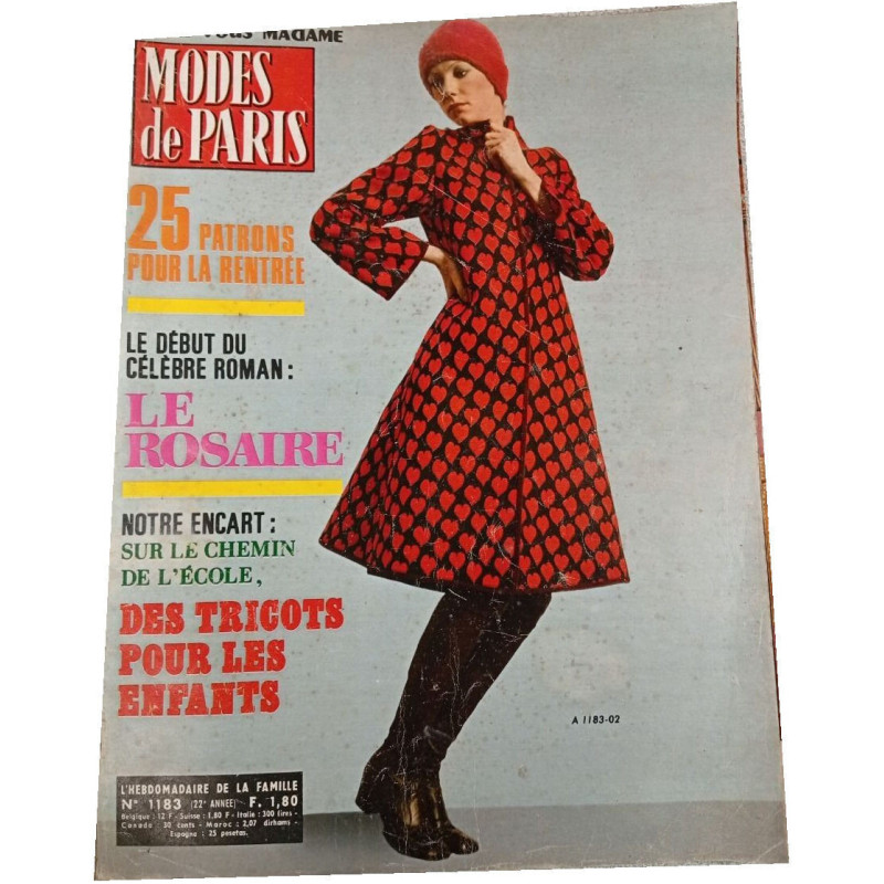 Modes de Paris n°1183