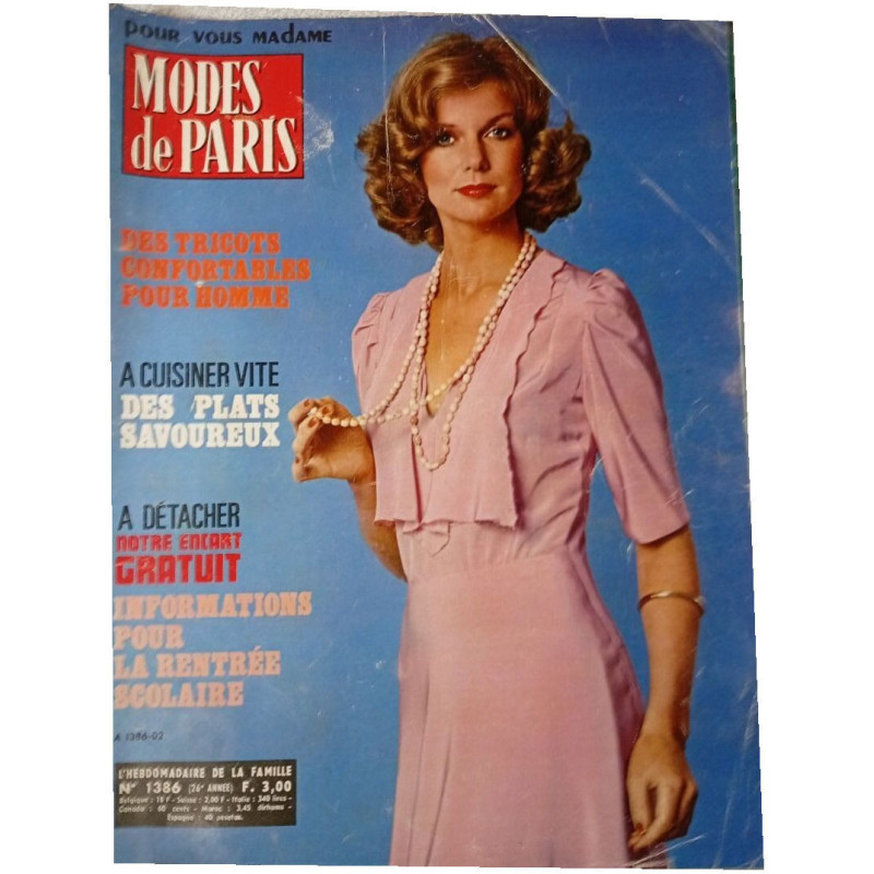 Modes de Paris n°1386