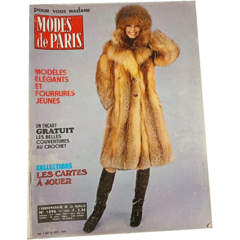 Modes de Paris n°1396