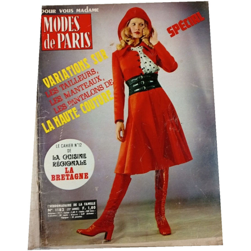 Modes de Paris n°1182