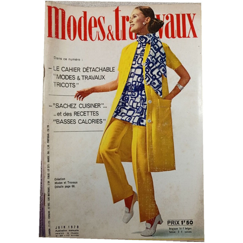 Modes de Paris n°834