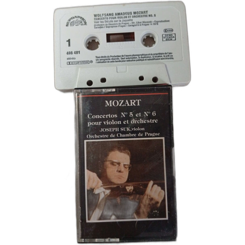 Concertos N° 5 et N° 6 pour violon et orchestre
