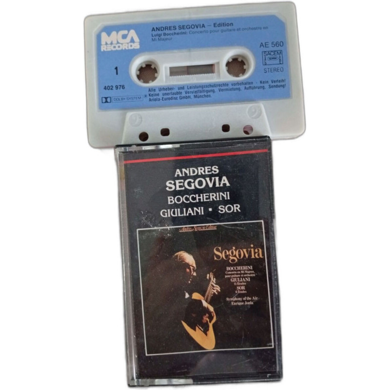 Andres Segovia - Edition Luigi Boccherini: Concerto pour guitare...