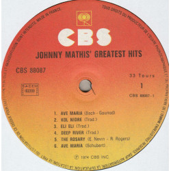 Johnny Mathis' Greatest Hits
