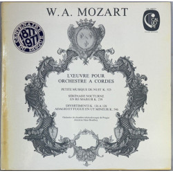 L'ŒUvre Pour Orchestre A Cordes - Petite Musique De Nuit K. 525...