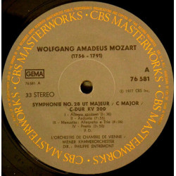 Symphonies N°28 (K.200) N°29 (K.201)