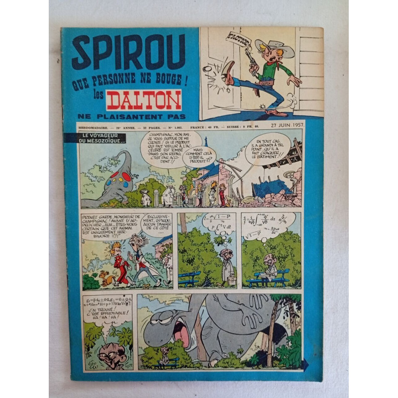Spirou que personne ne bouge ! les Dalton ne plaisantent pas / n°...
