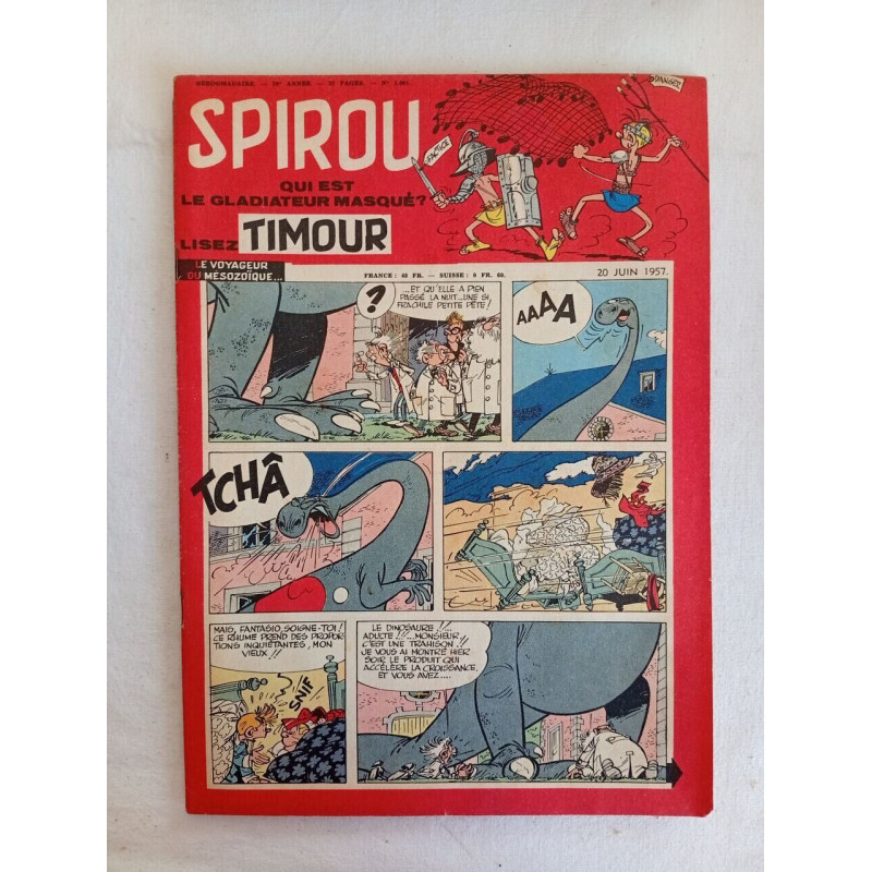Spirou /n°1001 / 20 juin 1957