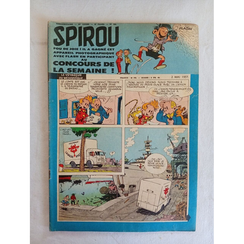 Spirou /n°994 / 2 mai 1957