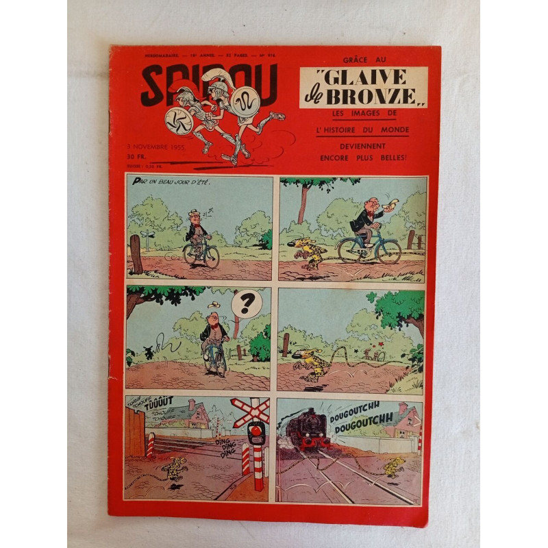 Spirou / n°916 / 3 novembre 1955