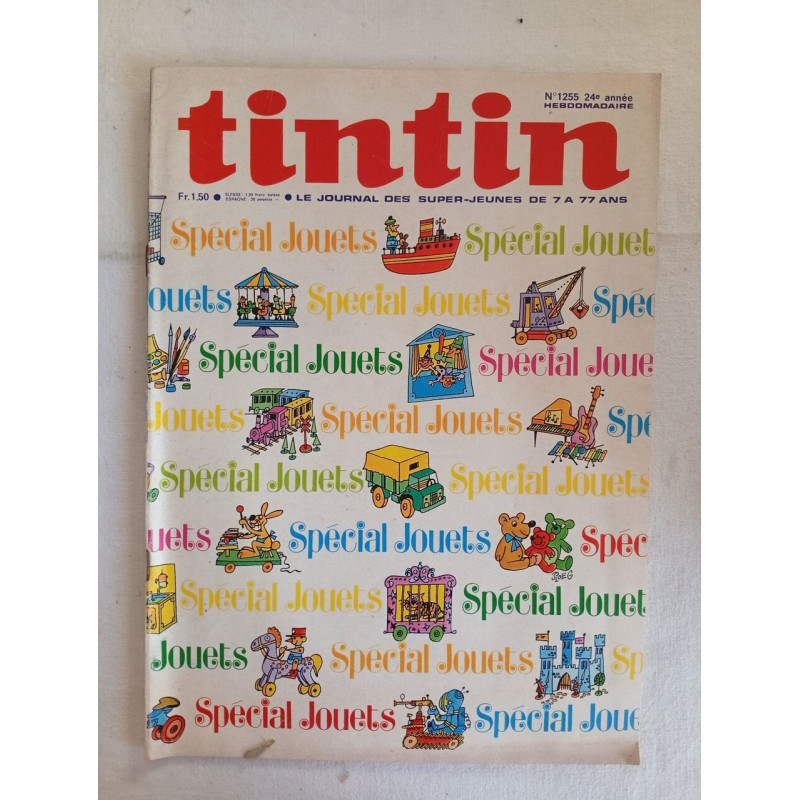 Tintin /n°1255 / 16 novembre 1972
