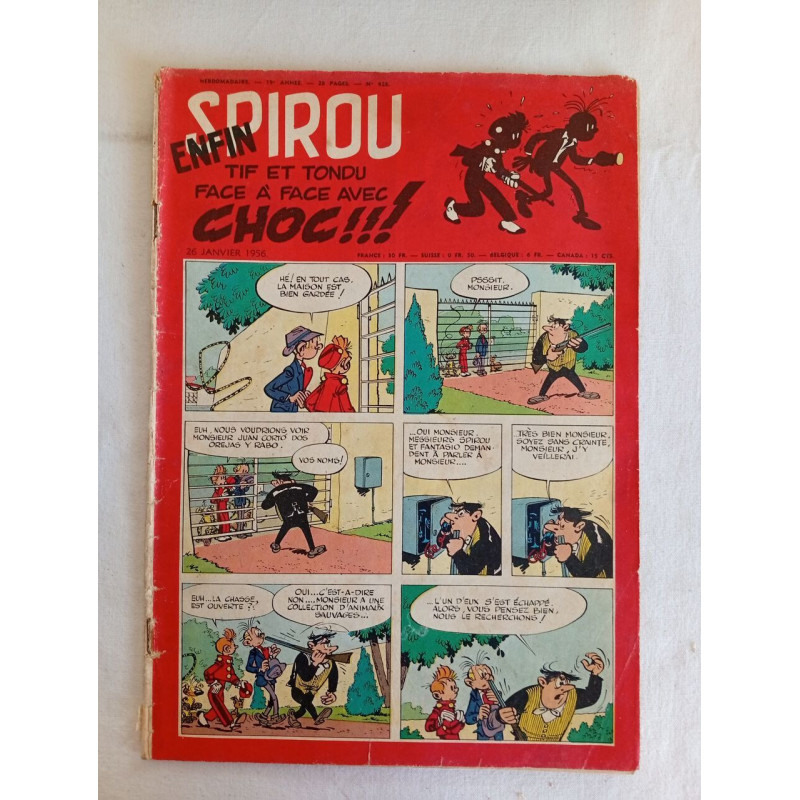 Spirou /n°928 / 26 janvier 1956