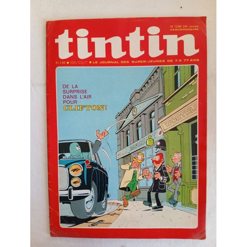 Tintin /n°1249 / 5 octobre 1972