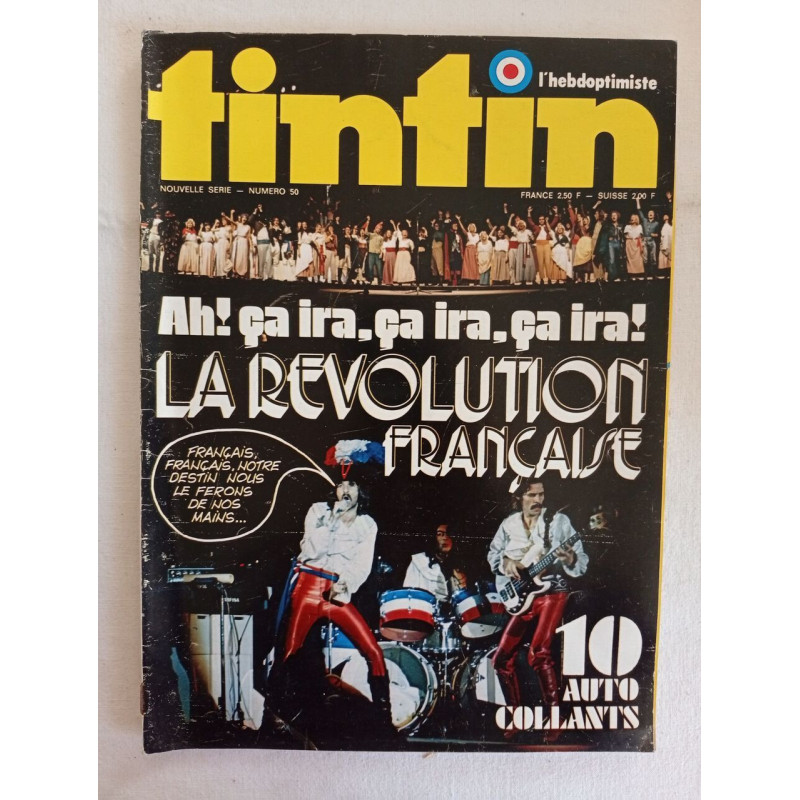Tintin l'heboptimiste / n° 50 / 13 août 1974