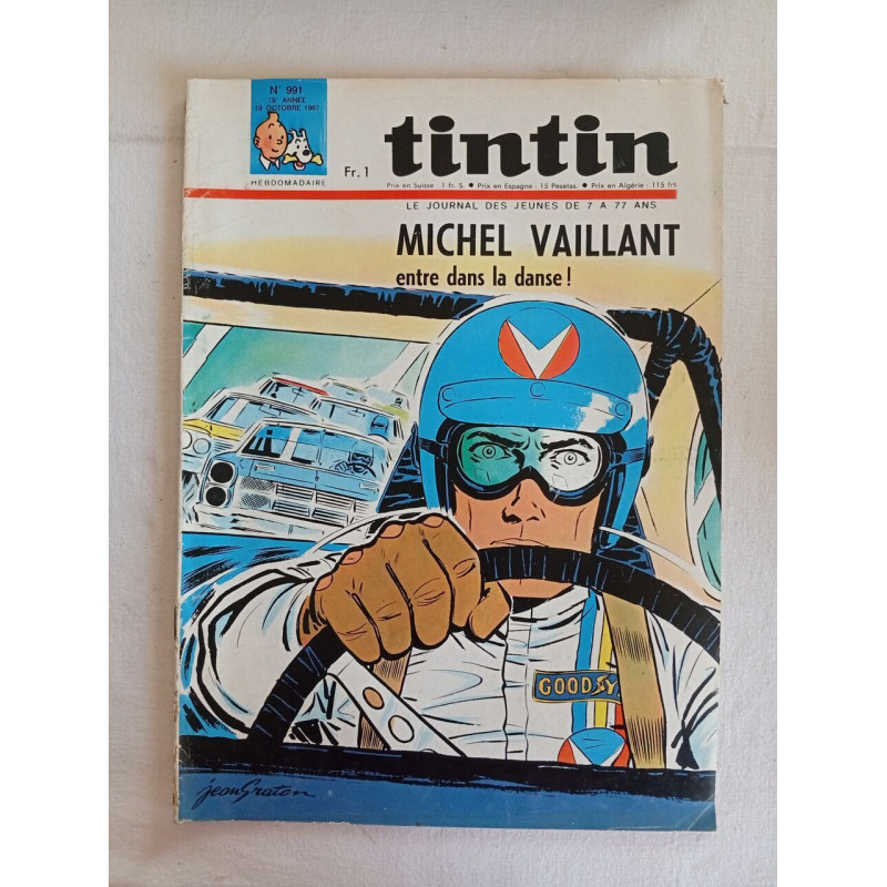 Tintin /n°991 / 17 octobre 1967