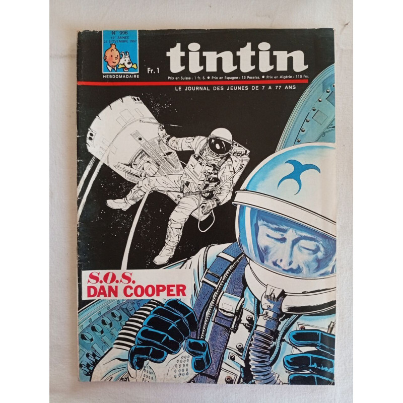 Tintin /n°996 / 21 novembre 1967