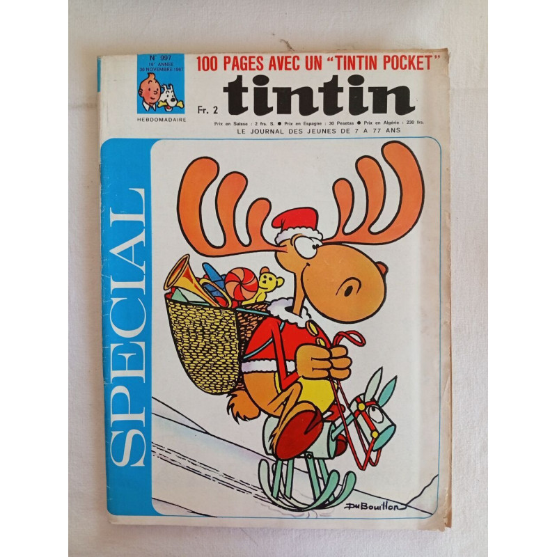 Tintin /n°997 / 28 novembre 1967