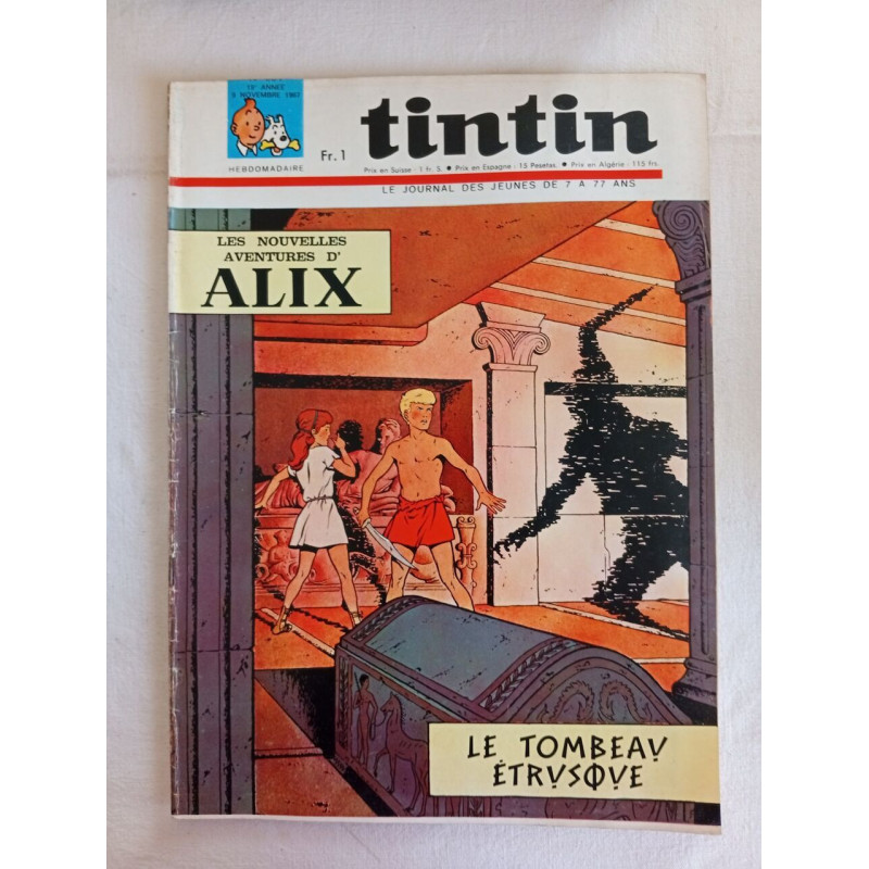 Les nouvelles aventures d' Alix /n°994 /7 novembre 1967