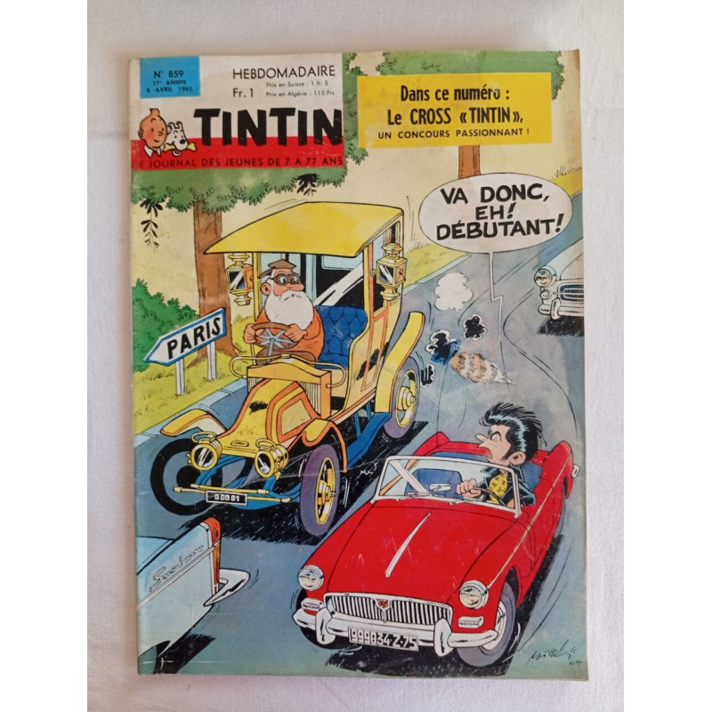 Tintin /n°859 / 13 avril 1965