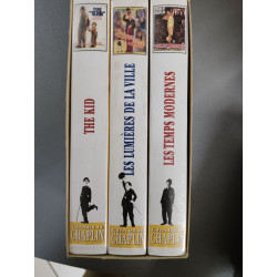 Vhs - "Charle Chaplin" 3 Vhs - The Kid Les Lumières de La Ville...