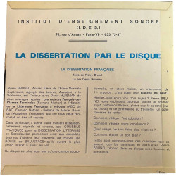 La dissertation française