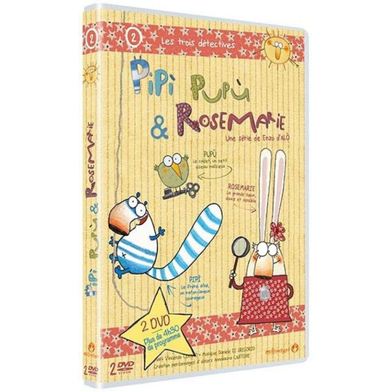 Pipi pupù et rosemarie vol. 2 : les trois détectives - Neuf sous...