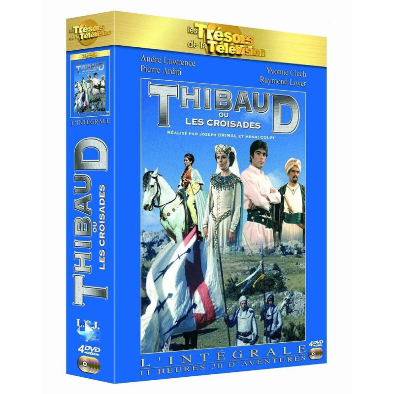 Coffret intégrale thibaud ou les croisades - Neuf sous blister