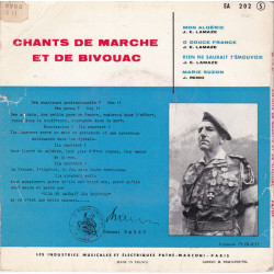 Chants De Marche Et De Bivouac