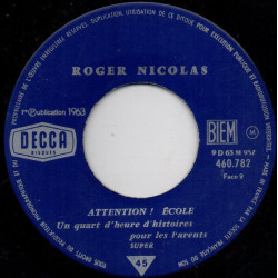 Attention ! Ecole (1/4 D'heure D'histoires Pour Les Parents)