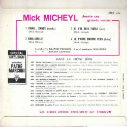Mick Micheyl Chante Ses Grands Succés