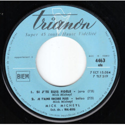 Mick Micheyl Chante Ses Grands Succés